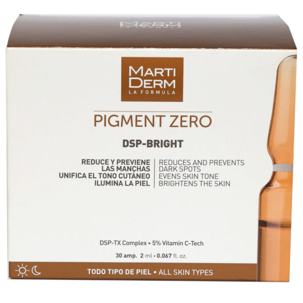 MARTIDERM PIGMENT ZERO DSP BRIGHT 30 AMPOLLAS