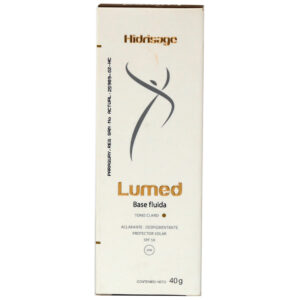 HIDRISAGE LUMED BASE FLUIDA SPF50+ TONO CLARO x40GR