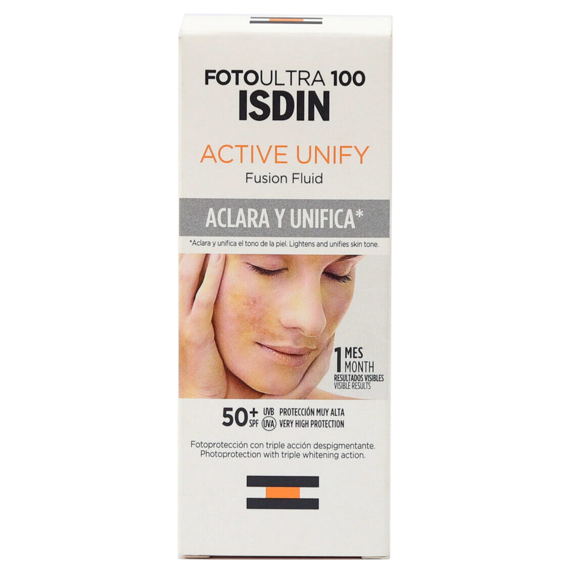 Isdin active unify fluido fotoultra 100 piel sana