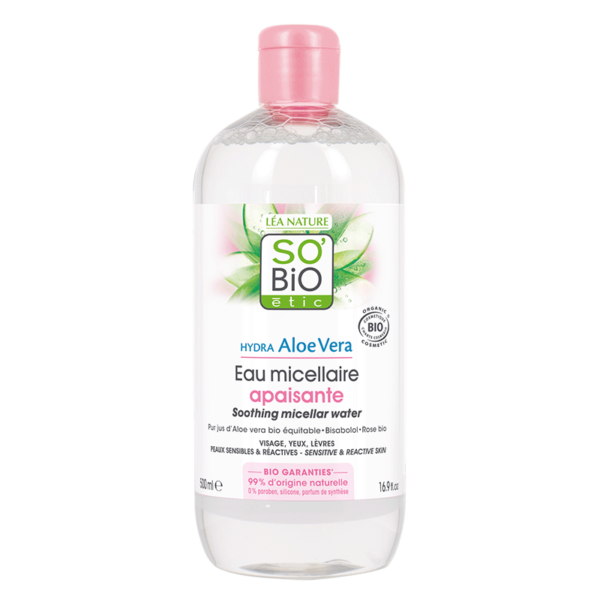 SO BIO ETIC AGUA MICELAR CALMANTE 500 ML