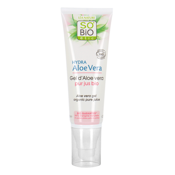 SO BIO ETIC GEL DE ALOE VERA JUGO PURO ORGÁNICO
