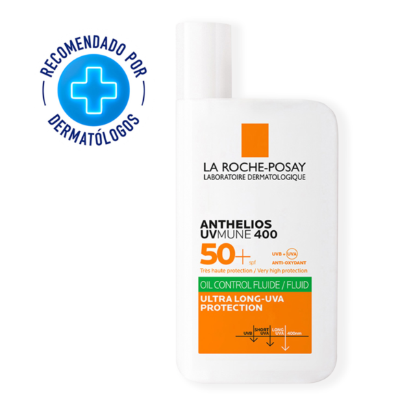 LA ROCHE-POSAY ANTHELIOS OIL CONTROL UVMUNE 400 FLUIDO SPF50+ x50ML
