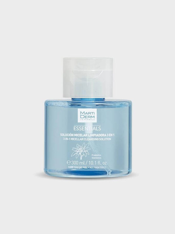 MARTIDERM SOLUCIÓN MICELAR 3 EN 1 x300ML