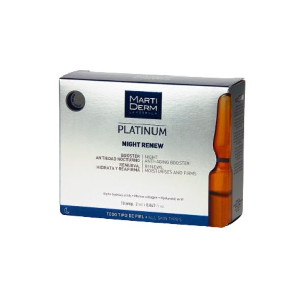 MARTIDERM AMPOLLAS NIGHT RENEW x10 UNIDADES